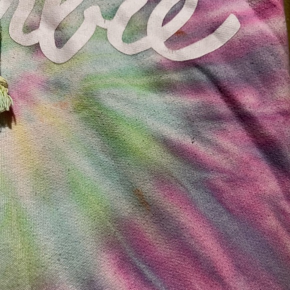 Barbie tie dye sweatshirt with hoodie - Picture 5 of 16